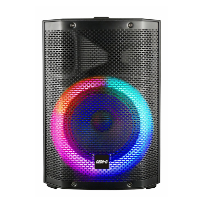 Zore LT-917 Microphone, RGB Lighting, Remote Controlled Stereo Bass Wireless TWS Karaoke Speaker - Zore