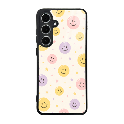 Zore Lusi Patterned Case with Camera Protection for Galaxy S24 FE - Zore