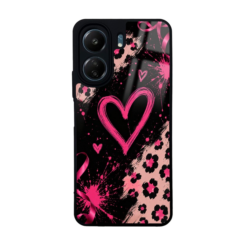 Zore Lusi Patterned Case with Camera Protection for Xiaomi Redmi 13C - 4