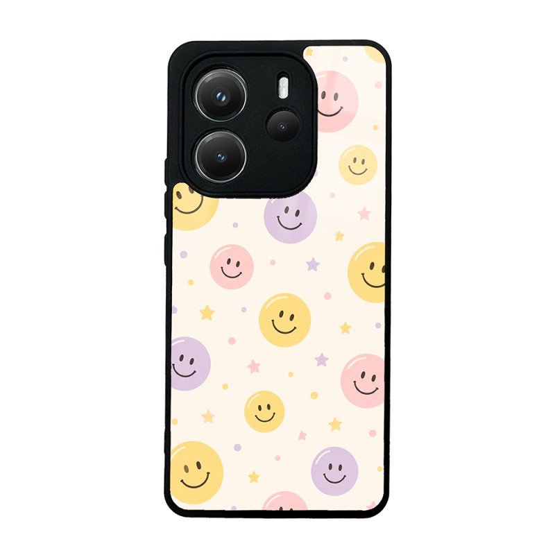Zore Lusi Patterned Case with Camera Protection for Xiaomi Redmi Note 14 4G - 2