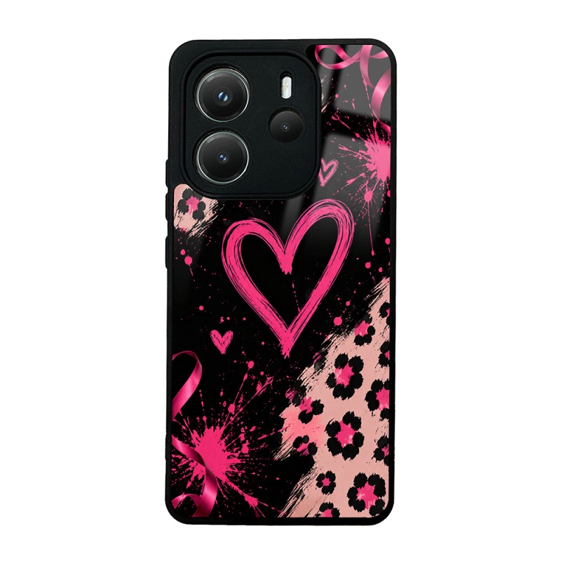 Zore Lusi Patterned Case with Camera Protection for Xiaomi Redmi Note 14 4G - 4