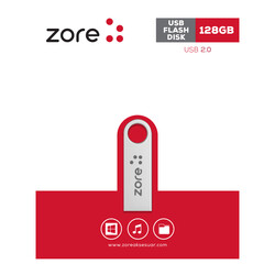 Zore Metal Usb Flash Disk 128GB - Zore