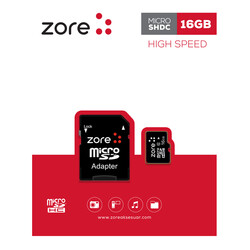 Zore Micro SD Hafıza Kartı 16GB - Zore