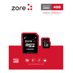 Zore Micro SD Memory Card 4GB - Zore