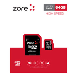 Zore Micro SD Hafıza Kartı 64GB - Thumbnail