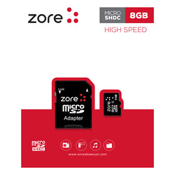 Zore Micro SD Memory Card 8GB - Zore