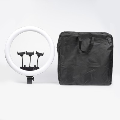 Zore MJ-18 Remote Control 45cm Lighted Phone Holder Ring Light - 6