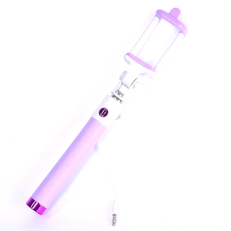 Zore Monopad 02 Kablolu Selfie Çubuğu - Mor