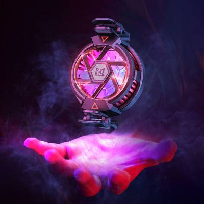 Zore N5 Magnetik Yapıştırmalı 10W TEC Soğutma Sistemli RGB Işıklı Telefon Soğutucu Fan - 2