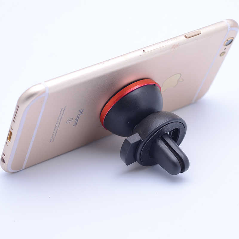 Zore New Magnetic Air Vent Mount Araç Telefon Tutucu - Kırmızı
