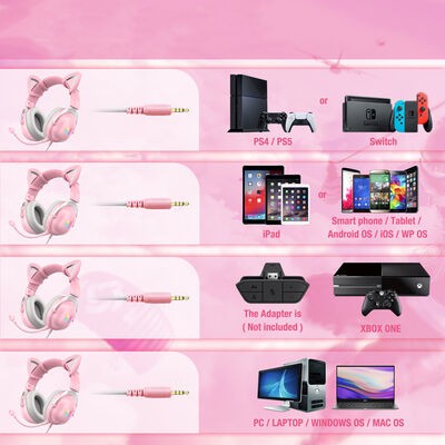 Zore Onikuma X11 Player Headphone 3.5mm - 2
