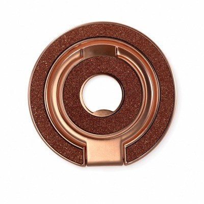 Zore Paris M102 Glitter Magnetik Ring Standlı Simli Telefon Tutucu - 2