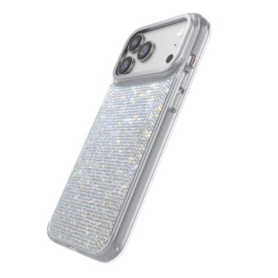 Zore Paris Riva Hard PC Case for Apple iPhone 18 Pro – M-Safe Charging Compatible, Hand-Embellished with Swarovski Stones - 2