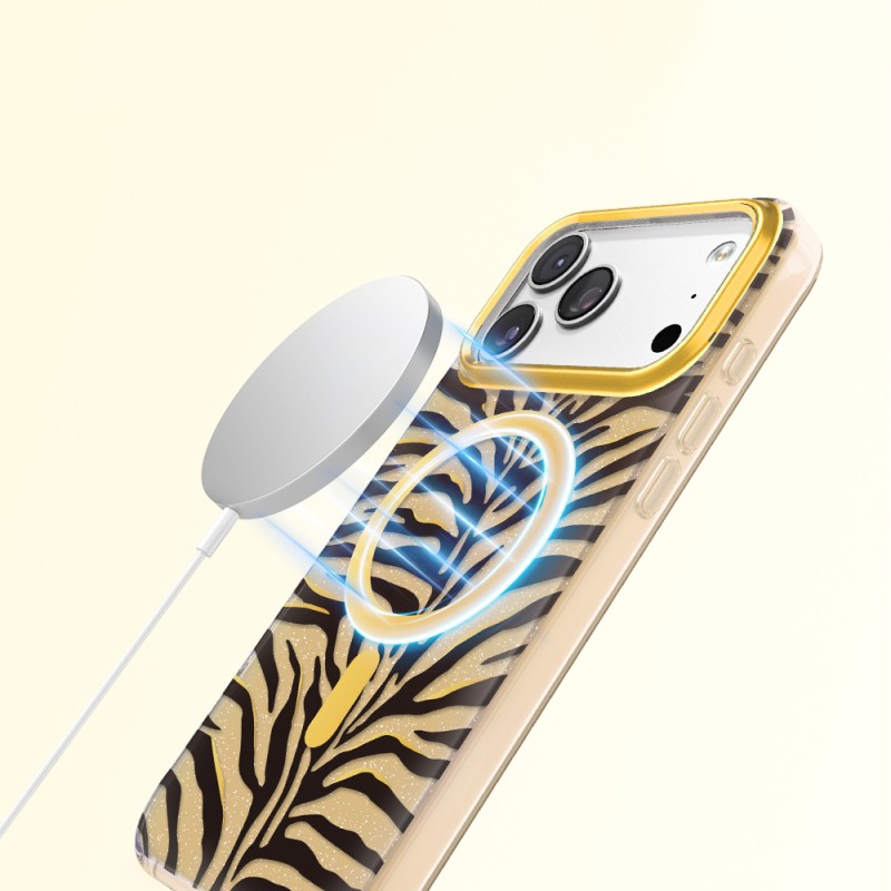 Zore Paris Veyro TPU Case for Apple iPhone 17 Pro with M-Safe Charging Support - 5