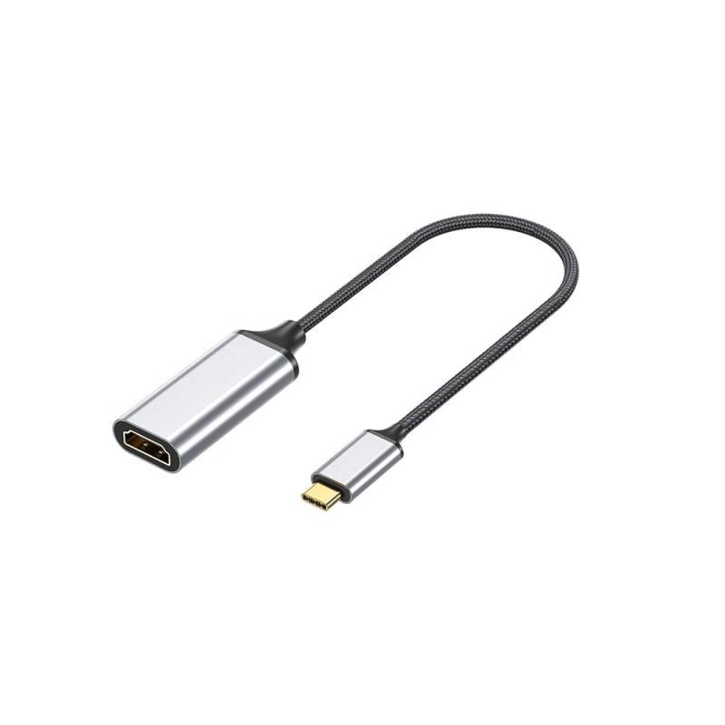 Zore QG05 8K 60 Hz Görüntü Kalitesi Type-C to HDMI Dönüştürücü 15cm - 3