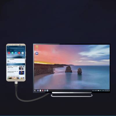Zore QG06 8K 60 Hz Görüntü Kalitesi Type-C to HDMI Kablo 1.8M - 5