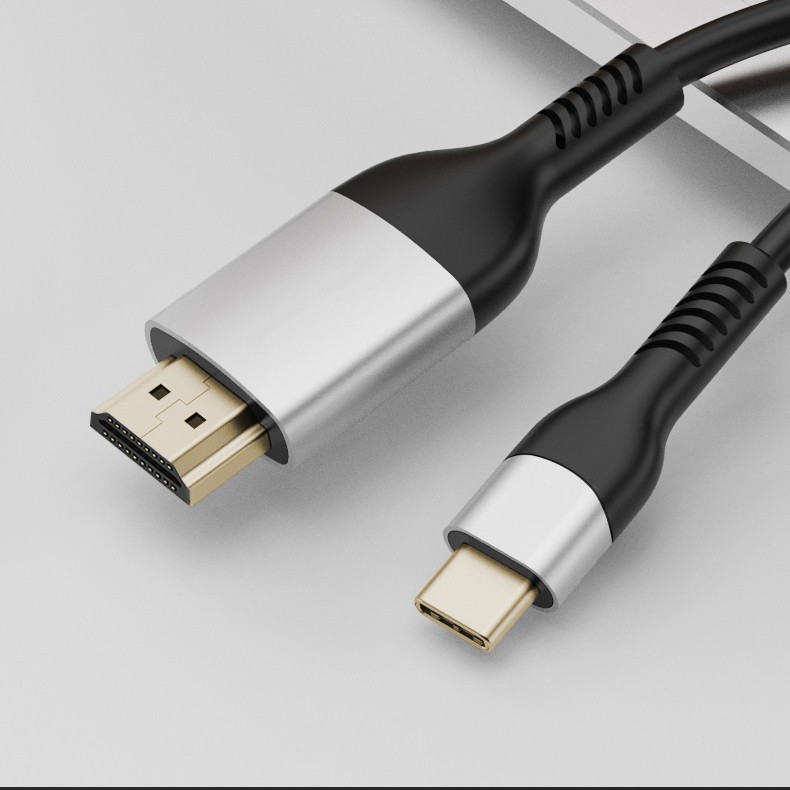 Zore QG06 8K 60 Hz Görüntü Kalitesi Type-C to HDMI Kablo 1.8M - 9