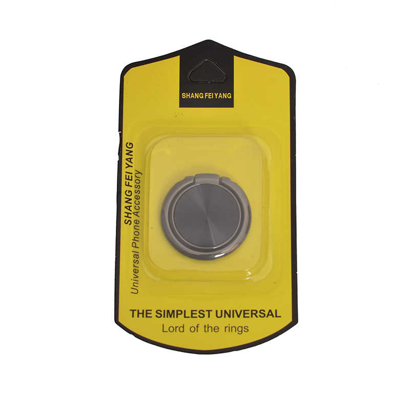 Zore RNG-08 Ring Telefon Yüzük Tutucu Aparat - Siyah