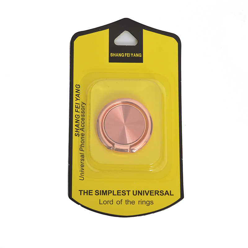 Zore RNG-08 Ring Telefon Yüzük Tutucu Aparat - Rose Gold