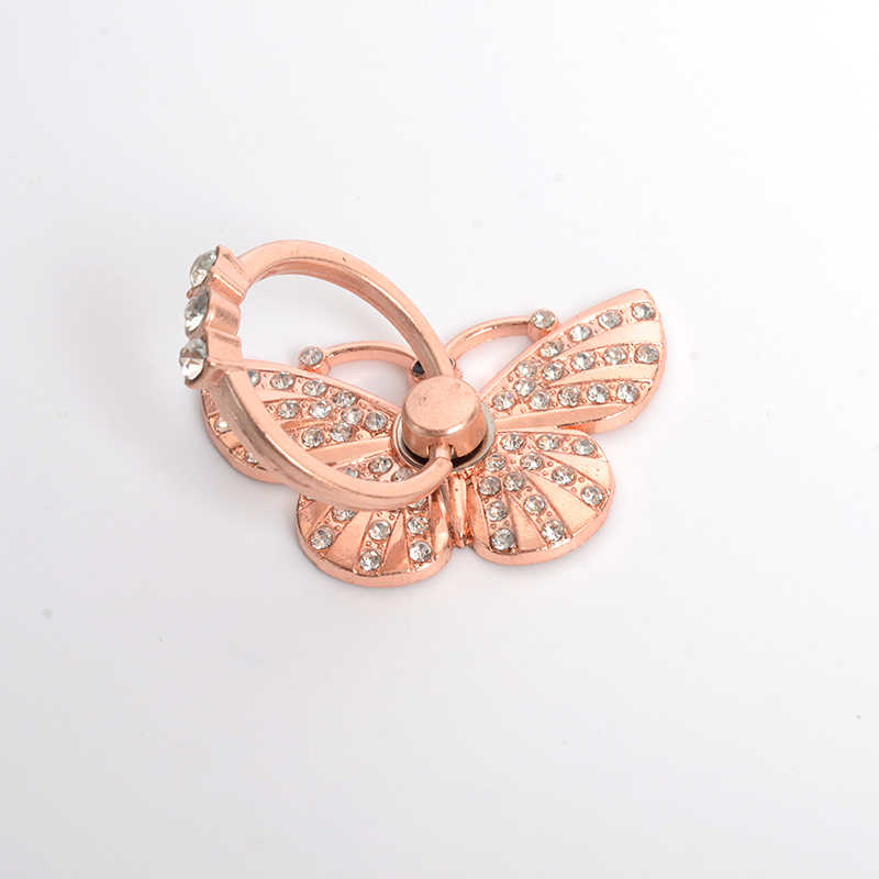 Zore RNG-12 Ring Telefon Yüzük Tutucu Aparat - Rose Gold