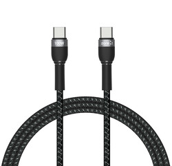 Zore Shira Serisi Type-C to Type-C PD Kablo 1m - Zore