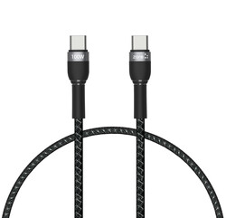 Zore Shira Serisi Type-C to Type-C PD Kablo 30cm - Zore