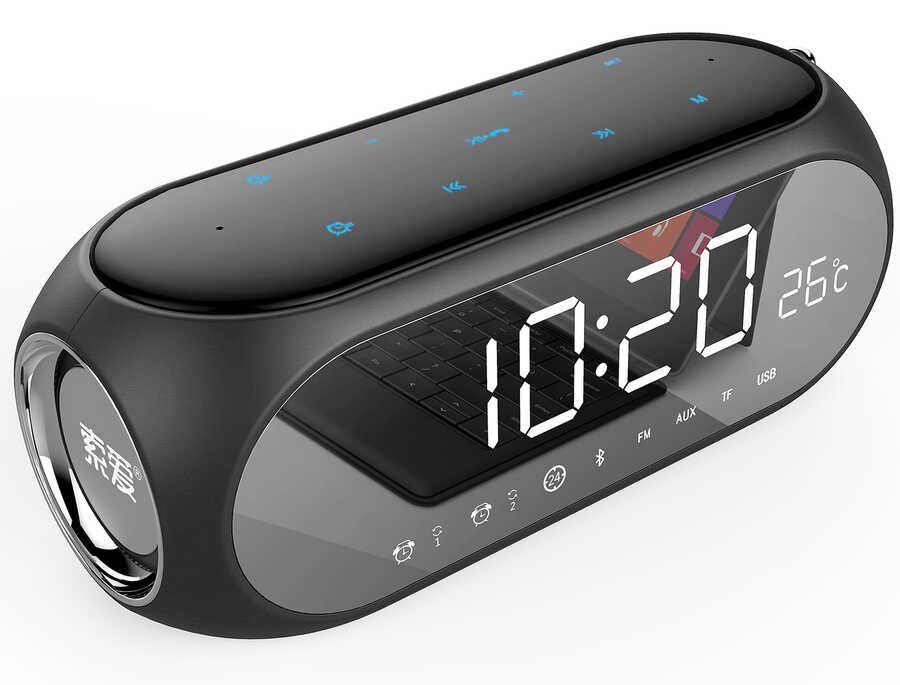 Soaiy S69 Bluetooth Speaker Hoparlör - Siyah