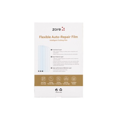 Zore Special Edition EPU Auto-Repair Clear Screen Protector 196mmx125mm 50 Pieces - 3