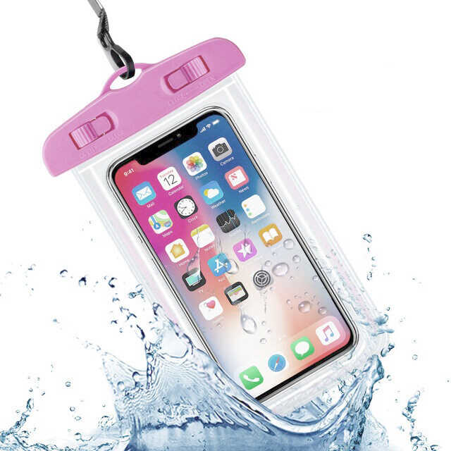 Zore Standart Boy Su Geçirmez Üniversal Kılıf - Pembe