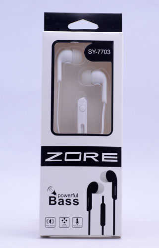 Zore SY-7703 Mp3 Stereo Kulaklık - Beyaz