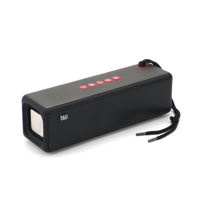Zore TG271 Bluetooth Speaker with Rope Accessory FM Radio Feature AUX USB Card Reader Port Speaker - Zore