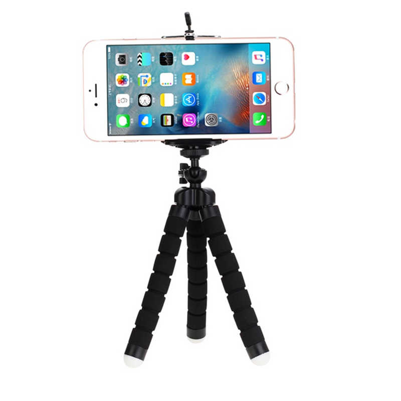Zore TR1 Kısa Tripod Sünger Ayaklı - Siyah
