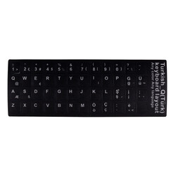 Zore Turkish Character Keycap Protector Sticker - Zore