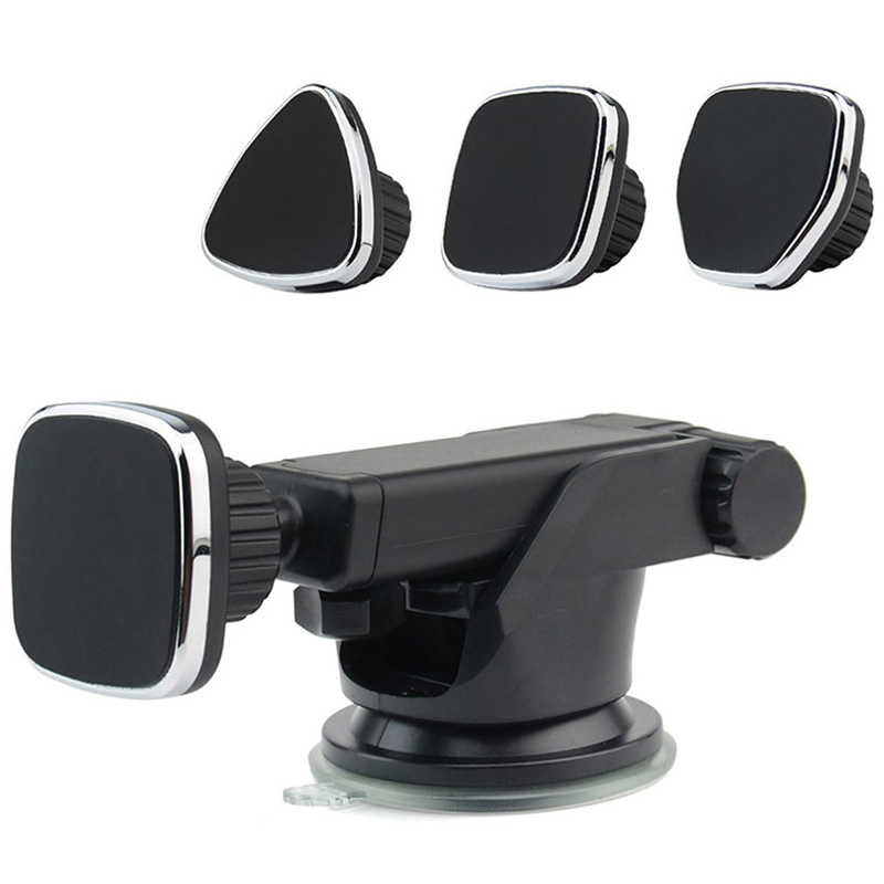 Zore W16-4 Magnetic Car Mount Araç Telefon Tutucu - Siyah