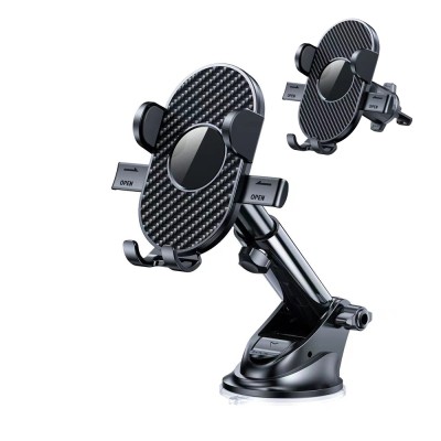 Zore X01-X02-X03 2-in-1 Flat Surface and Vent Design Car Phone Holder - 1